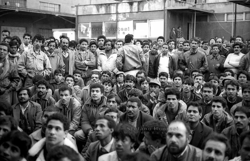 Ex Pantanella (1990). Foto di Stefano Montesi