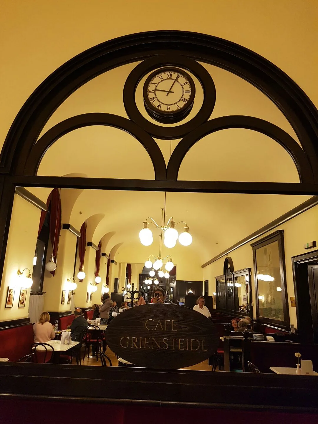 Cafè Griendsteidl, luogo di ritrovo dei giovani letterati (foto di Alessandro Melia)