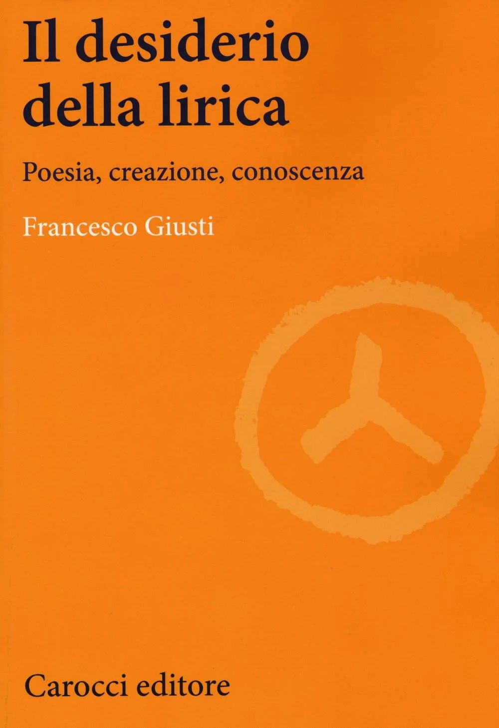 il desiderio della lirica - copertina